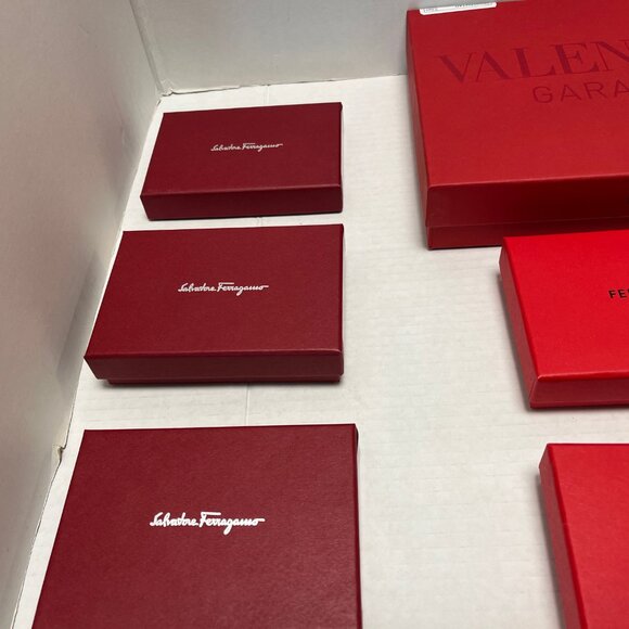 Salvatore Ferragamo empty boxes, NEW, VALENTINO FROM SAKS CLOSURE - Picture 3 of 7